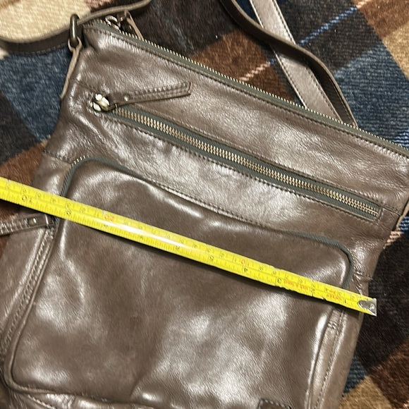 🐾Wise Owl Metallic Grey Crossbody Bag - Picture 7 of 10